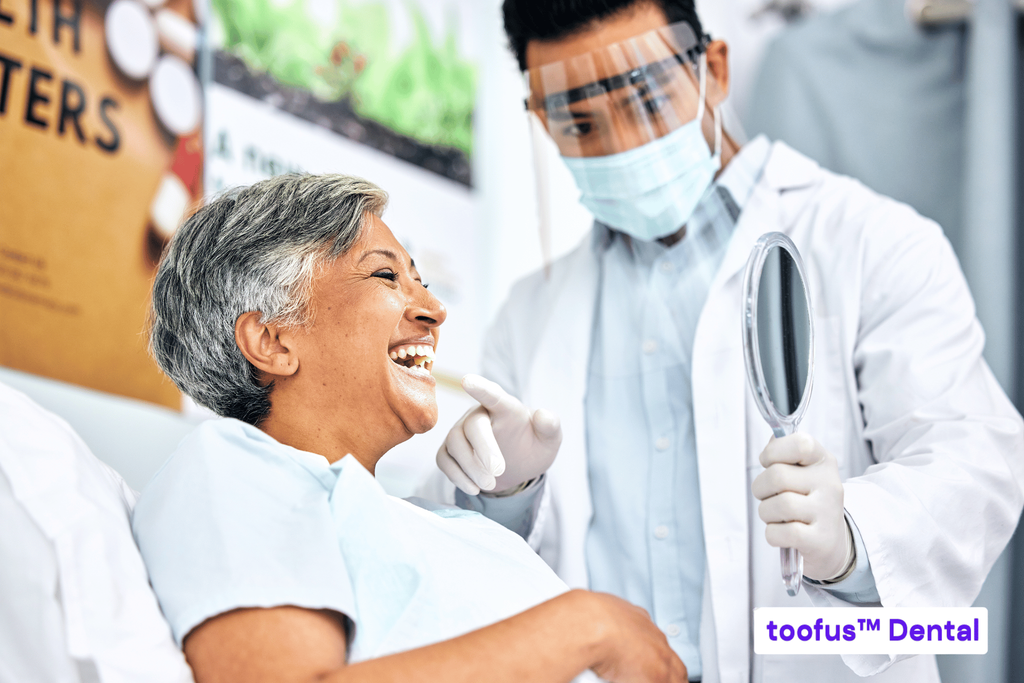 Can I Use Flexi-Medisave For My Root Canal Treatment and Dental Crown? 1 Patient undergoing dental consultation with dentist - toofus™ Dental