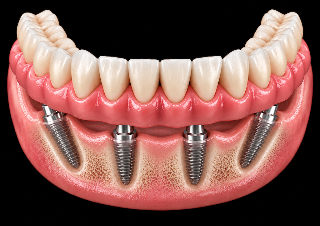 All-on-4 1 All-on-4 with Bridge - toofus™ Dental