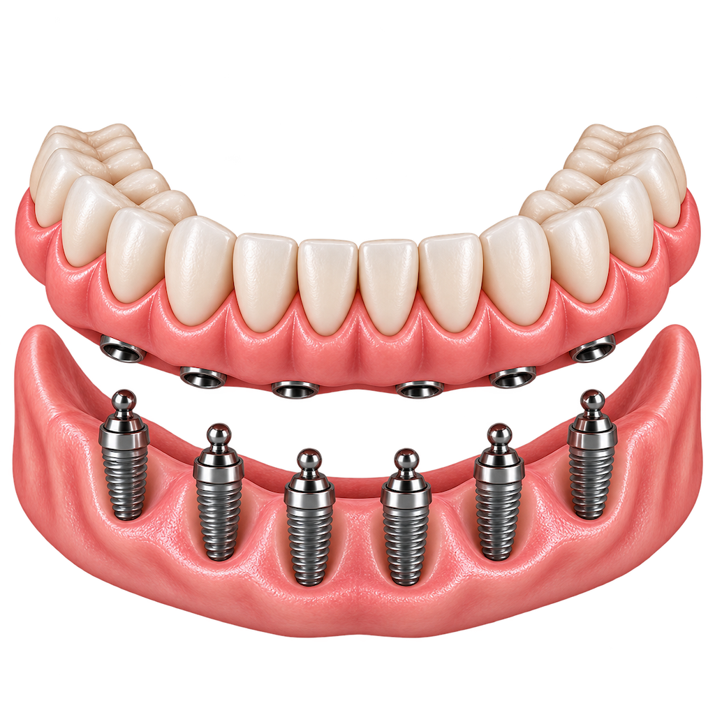 Implant-supported overdentures - toofus™ Dental